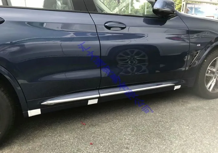 Защитная рамка для BMW X3 G01 2018 2019 ABS хромированная Боковая дверь отделка корпуса