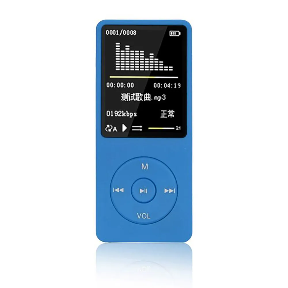 HIPERDEAL MP3 плеер FM Портативный ЖК экран HiFi без потерь Звук Музыка USB поддержка 128 Гб