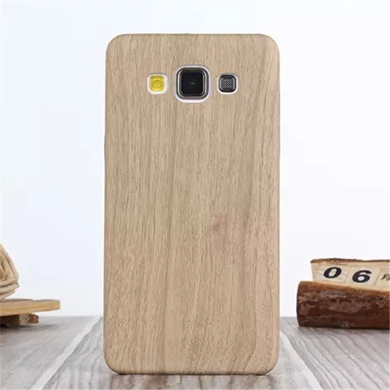 Текстура древесины тонкая ТПУ мягкий чехол для телефона Samsung Galaxy A3 A5 A7 J3 J5 J7 2015 2016 S6
