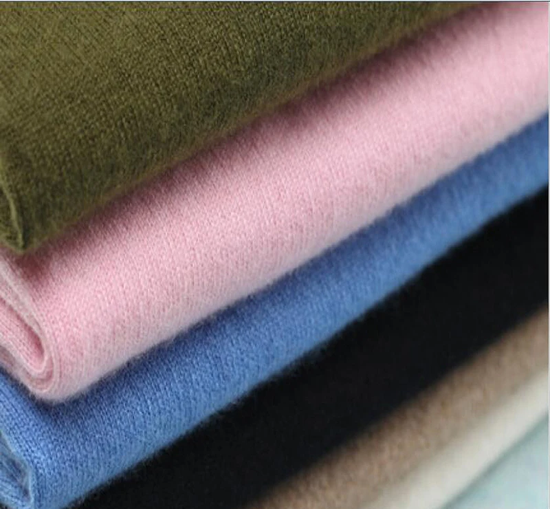 White Sweaters 100%Cashmere Sweater Women Fashion Khaki Black Pullover Solid Natural Fabric High Quality Free Shipping | Женская одежда