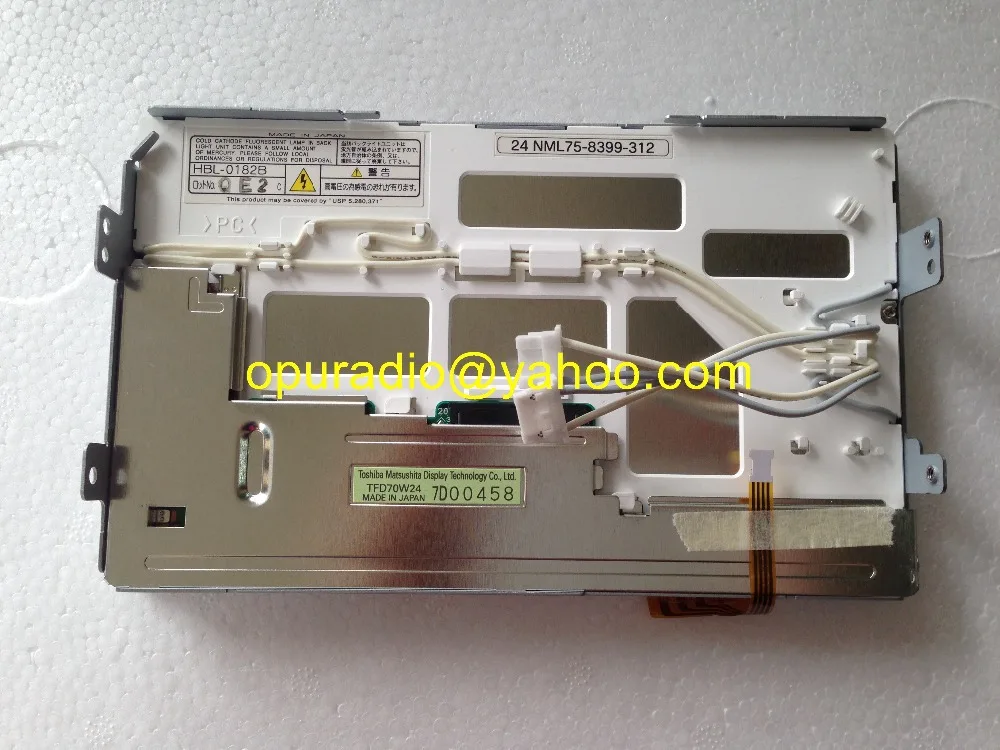 Дисплей Matsushita TFD70W24 ЖК-модуль с сенсорным экраном монитор для Ford Mondeo MK3 CTS NAV модуль