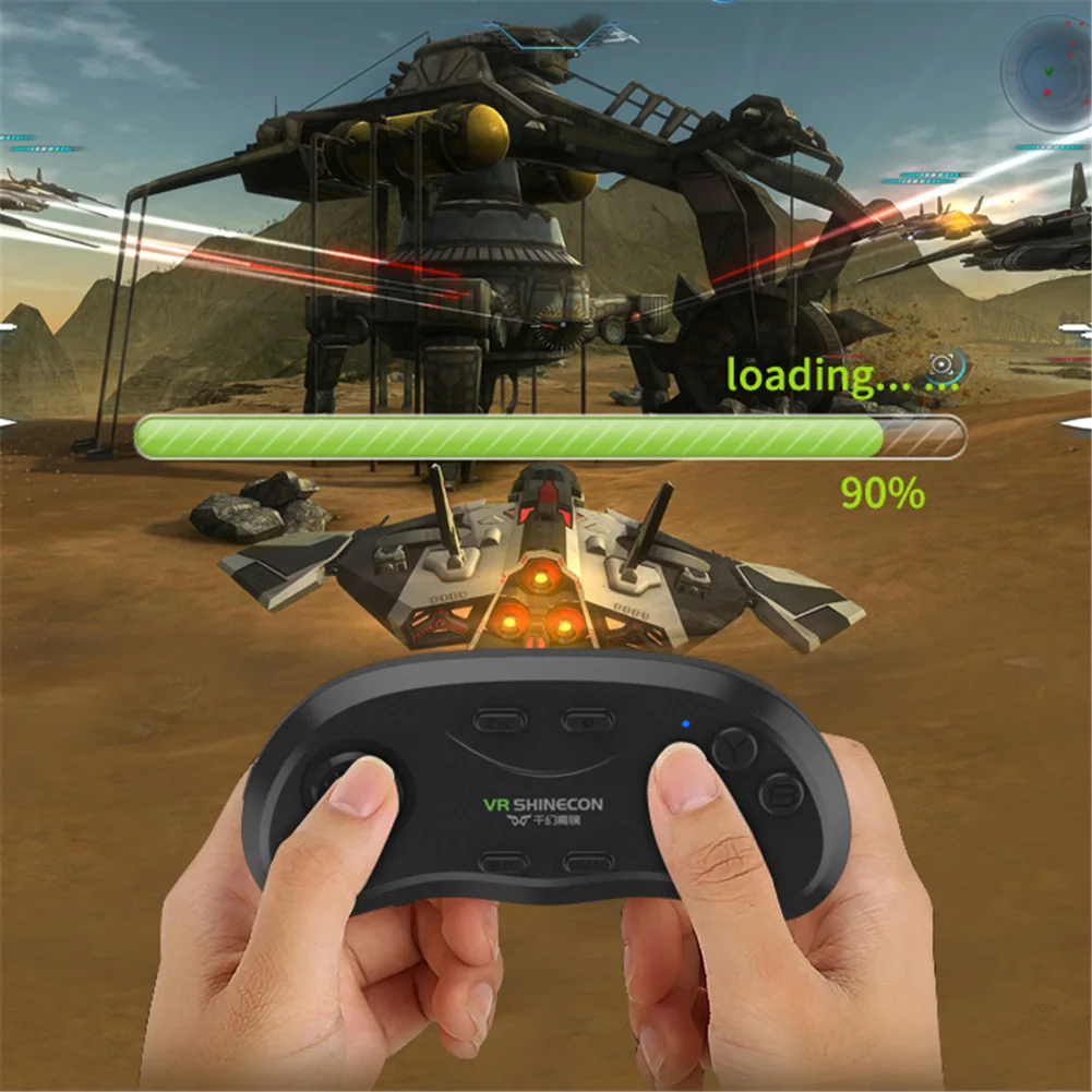 Беспроводной Bluetooth геймпад ручка для VR смартфона Windows/Android/iOS IPhone 6/7/8/X разъем XS SR 9 Кнопка детский ПК геймпад