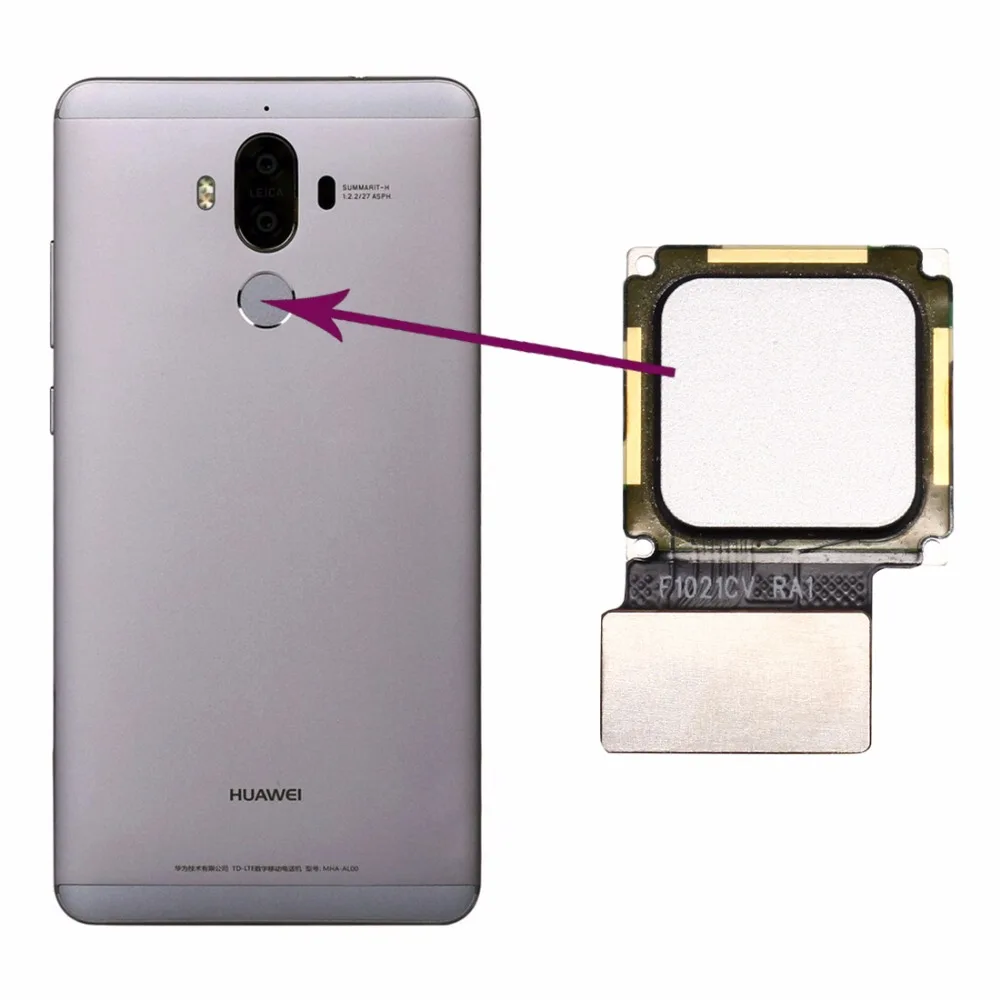 IPartsBuy для huawei P20 Pro/P20/Honor 9/Коврики 9 отпечатков пальцев Сенсор шлейф|Шлейфы
