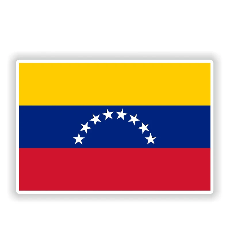 YJZT 13 6 см * 9 автомобильные аксессуары эмблема VENEZUELA Flag наклейка для автомобиля