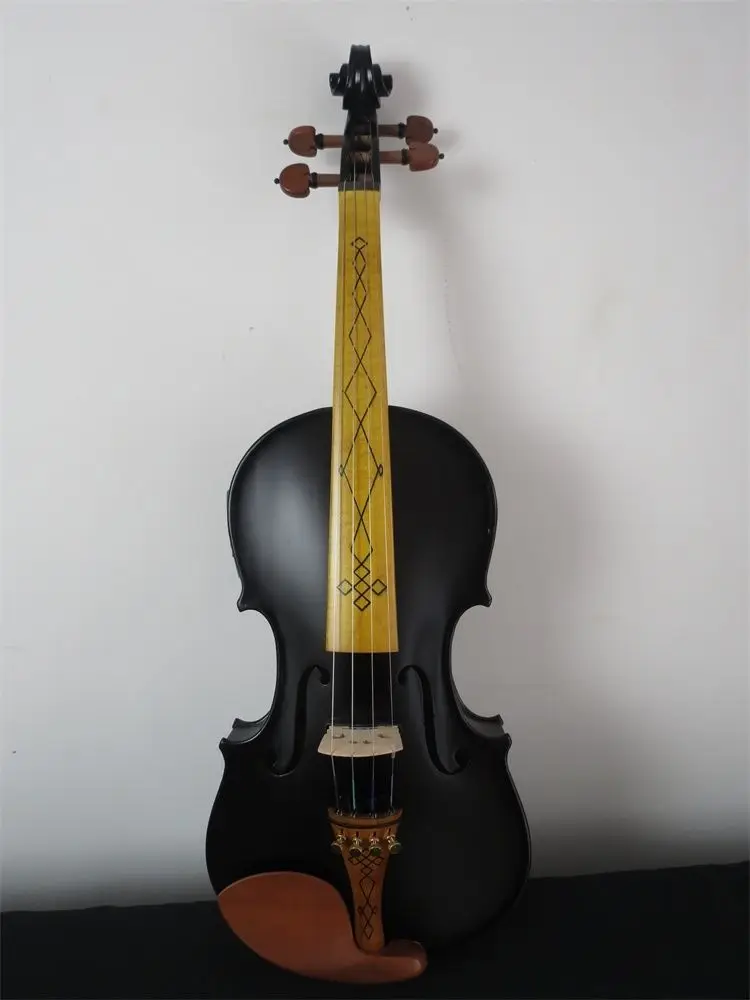 

Professional black olors best craft 4/4 electric violin +Acoustic violin