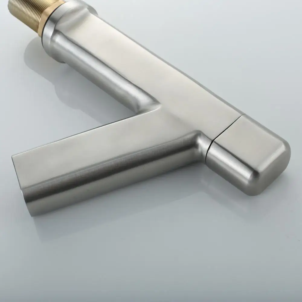 Смесители для умывальника Элегантный смеситель ванной комнаты кран горячей и