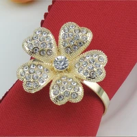 50pcslot shseja continental flower napkin ring hotel banquet napkin ring party napkin ring