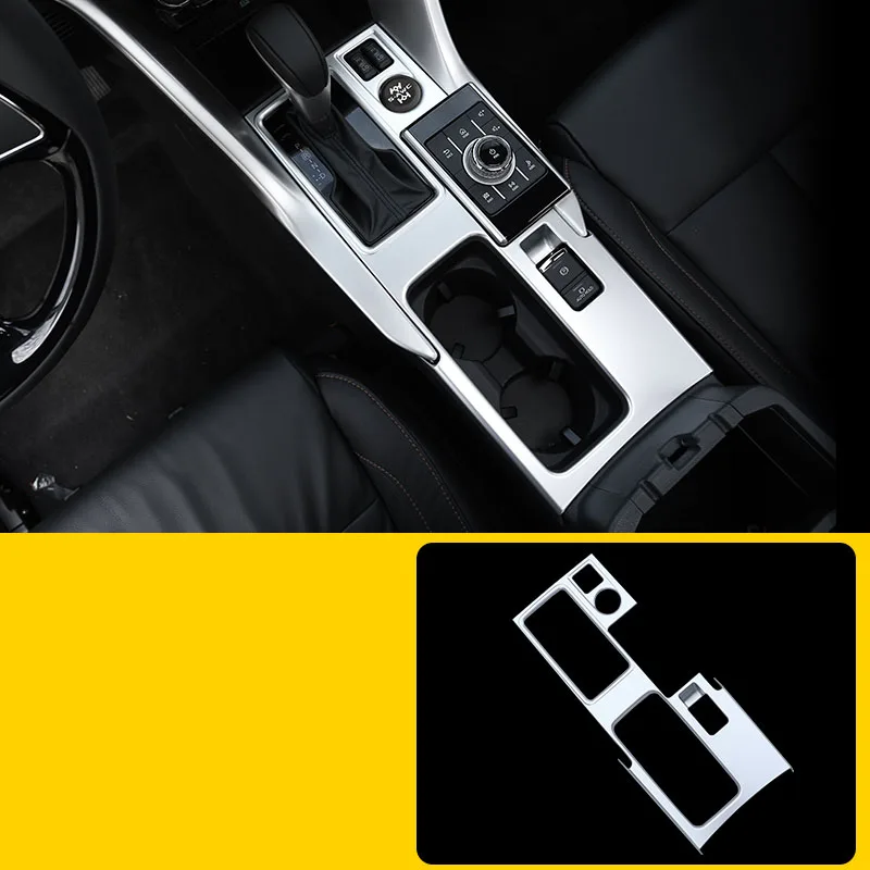 abs chrome 1pcs Подсветка приборной панели панель в управление положение шестерни ручка автомобильные аксессуары для Mitsubishi ECLIPSE CROSS - Цвет: abs chrome 1pcs