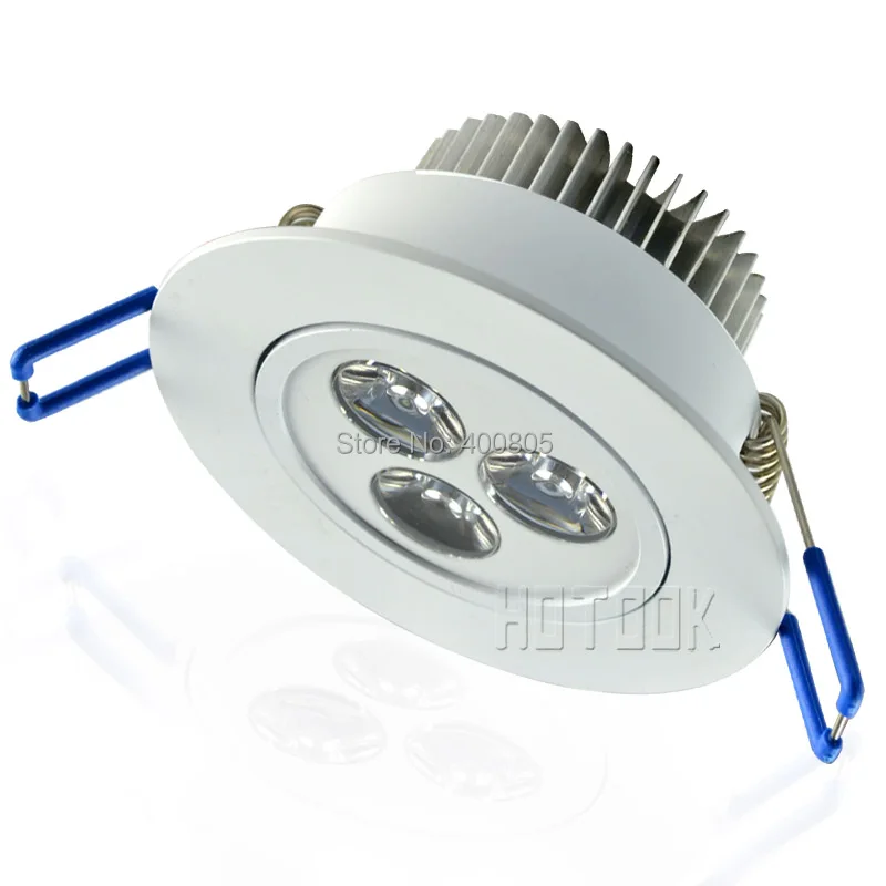 3 Вт/5 Вт/7 Вт/светодиодный потолочный светильник Встраиваемые потолочные