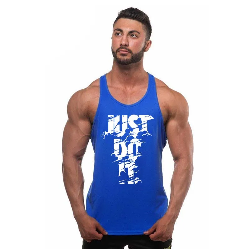 Новая мода Just Do It Топы Для мужчин s бренд майку носить спортивные хип хоп Письмо