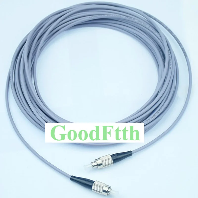Фото - Armoured armored Patch Cord FC-FC Multimode 62.5/125 OM1 Simplex GoodFtth 1-15m fiber patch cord jumper cable fc fc multimode om1 62 5 125 simplex goodftth 20 100m