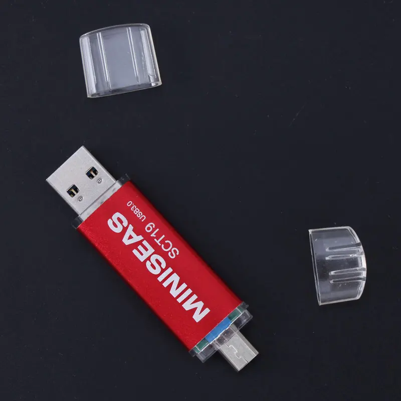 Miniseas OTG USB 3 0 флэш накопитель для Android системы 8 ГБ 16 32 64 Гб 128 внешний 2 в 1 флешка|USB