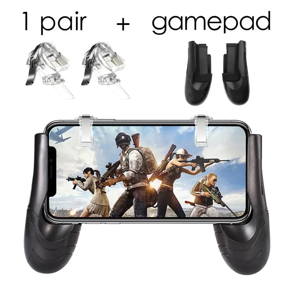 joystick and gamepad HEYNOW геймпад для мобильного телефона контроллер для PUBG чувствительной съемки триггер огонь металлическая кнопка игровой джойстик мобильный телефон геймпад - Цвет: joystick and gamepad