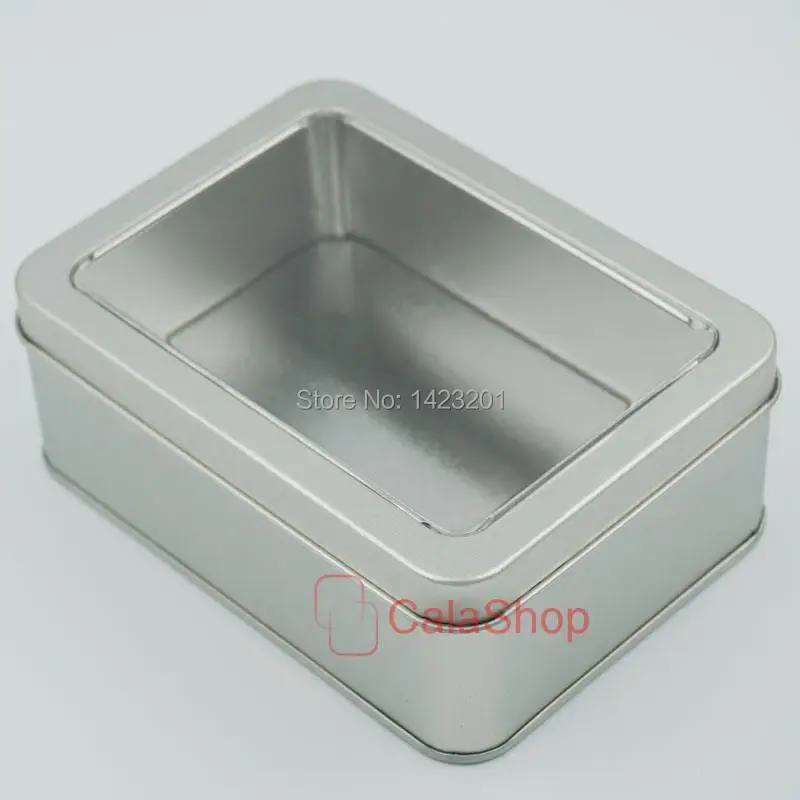 2 шт./лот 33 мм квадратная пустая жестяная железная банка для хранения Контейнер