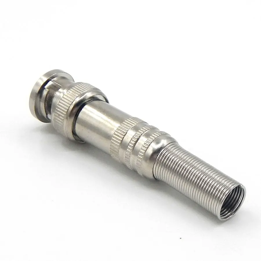 Штекерный разъем BNC для фотомагнитного кабеля латунный конец обжим кабельный