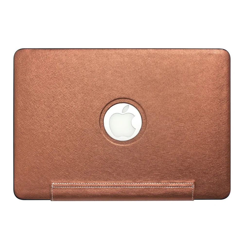 Новый жесткий чехол из искусственной кожи для ноутбука Macbook Air 13 11 Pro 15 с дисплеем