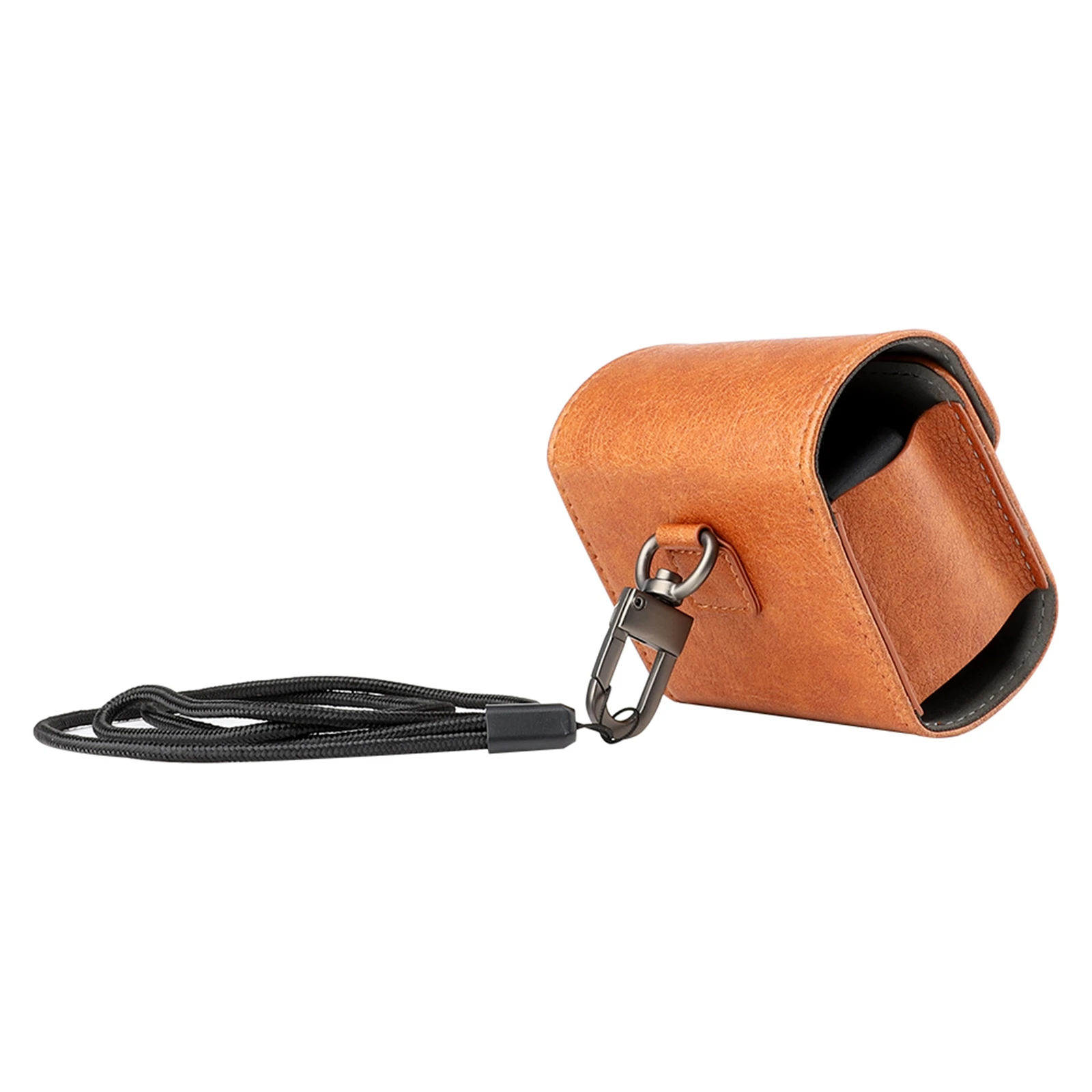 Mini Lanyard Leather Case for Powerbeats Pro Earphone Storage Bag Headphone Travel Carrying Headset | Электроника