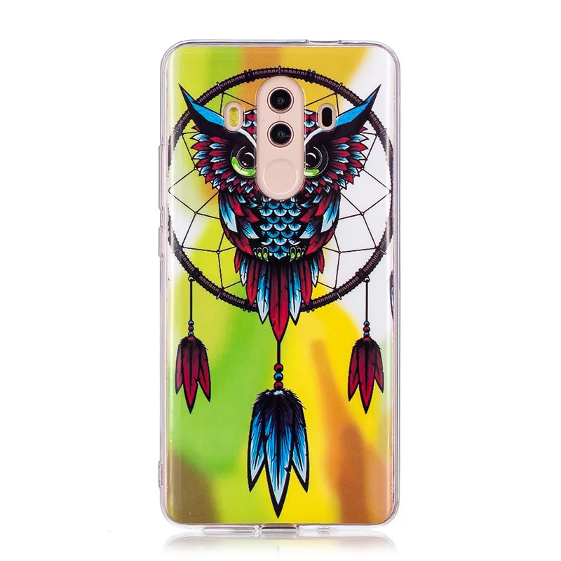 Huawei Mate 10 Lite Silicon Case Luminous Anime Animal Silicone TPU Skin Soft Back Cover for |