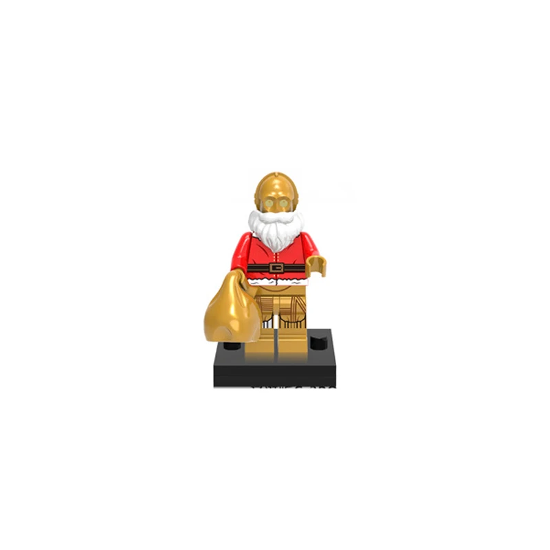 Building Block Star Wars Мстители рисунок Санта Клаус Дарт Вейдер Харли Квинн Дэдпул C-3P0