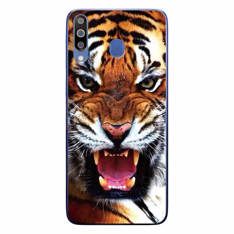 Узорчатый чехол для samsung Galaxy M30 силиконовый Soft Shell м 30 M305F M305 SM-M305F на заднюю панель