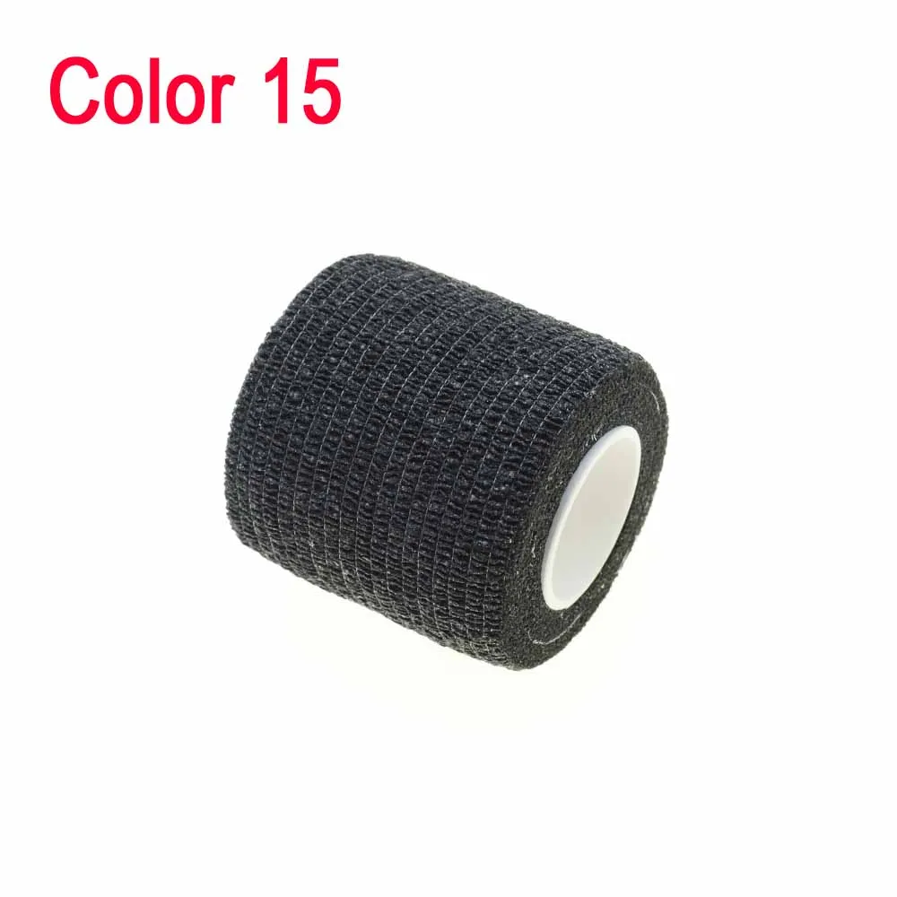 Color 15 1 рулон U pick 4,5 м* 5 см Водонепроницаемый Открытый камуфляж походный Кемпинг Охота камуфляж Стелс ленты обертывания - Цвет: Color 15