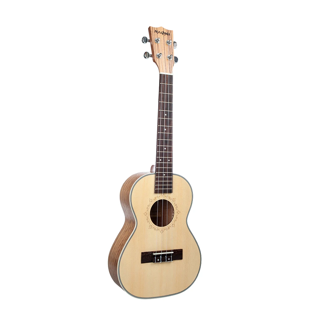 21 23 26 дюймов Укулеле сопрано ель Topboard Zebrawood Backboard Rosewood Fretboard Okoume головной убор Ukeleles