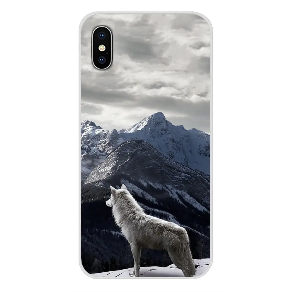 Классический крутой хипстер волка для Sony Xperia Z Z1 Z2 Z3 Z5 compact M2 M4 M5 C4 E3 T3 XA Huawei Mate 7 8 Y3II
