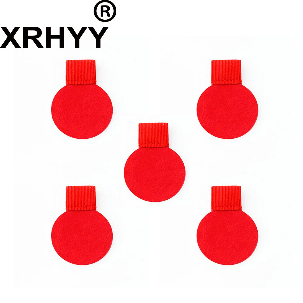 XRHYY 5 шт. красный самоклеящийся кожаный держатель для ручек с эластичной петлей