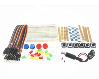 hailangniao 10set starter kit uno r3 mini breadboard led jumper wire button