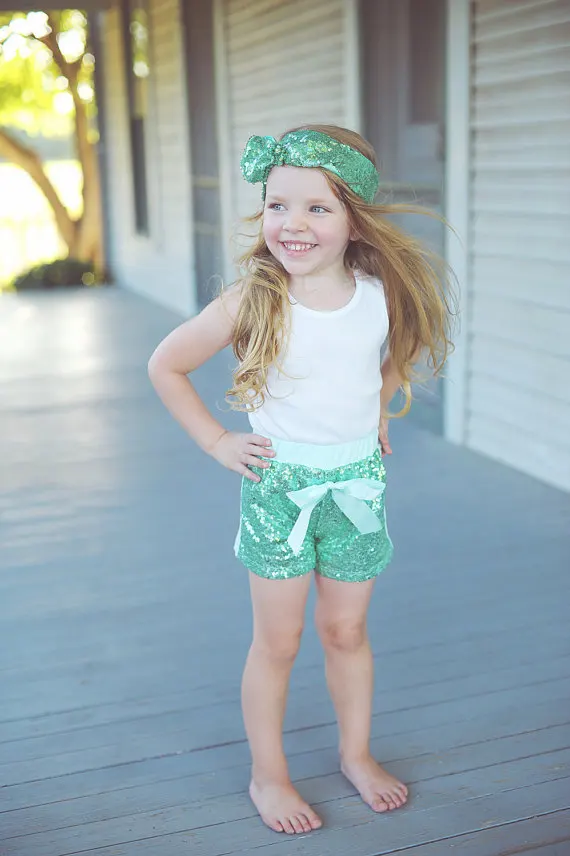Шорты с блестками летние для девочек|sequin shorts baby|shorts babysequin baby |