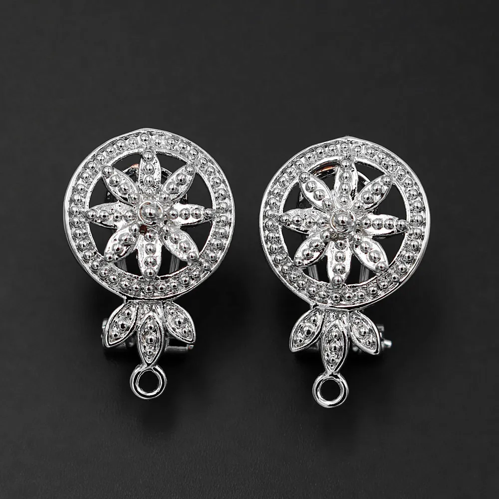 Африканские серьги застежки-петли филигранные круглые кольца Чили Дубай женские