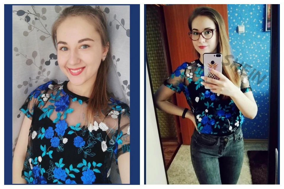 SHEIN Boho разноцветная Цветочная вышивка Прозрачная сетка Сексуальная укороченная блузка женская летняя круглый вырез короткий рукав элегантный топ блузки
