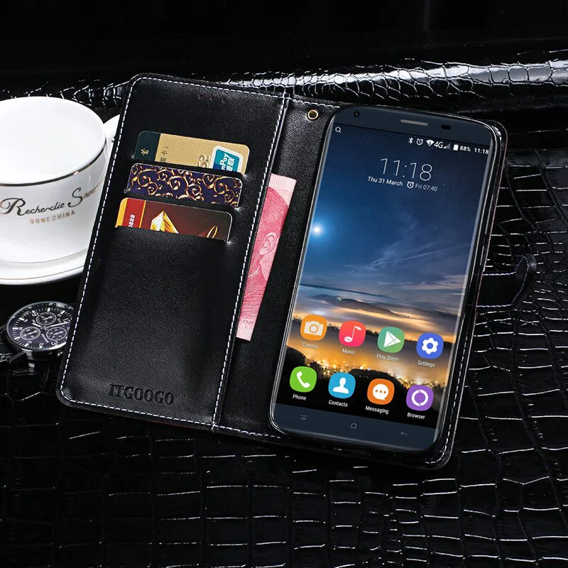 Itgoogo для Oukitel K6000 Pro Чехол 5 &quotсумка мобильного телефона Высокое качество Флип
