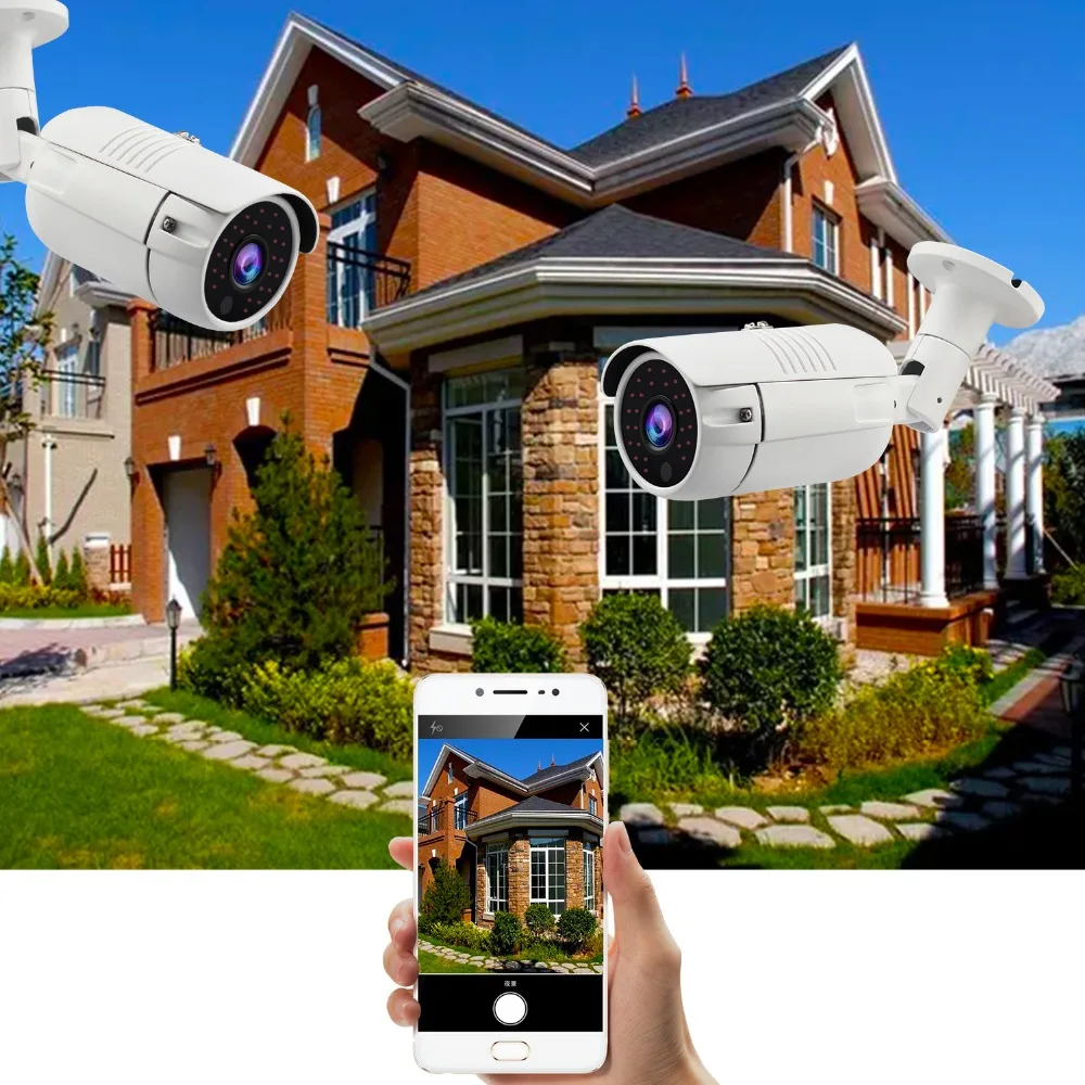 H.265 + 16CH NVR CCTV Kit 5.0MP камера ночного видения POE полная наружная Водонепроницаемая