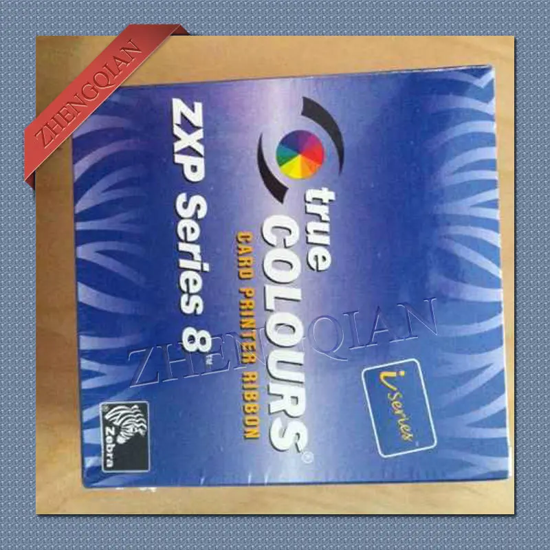 Zebra 800012-480 YMCKK Полноцветный принтер ленточного типа 500 изображение для zxp8