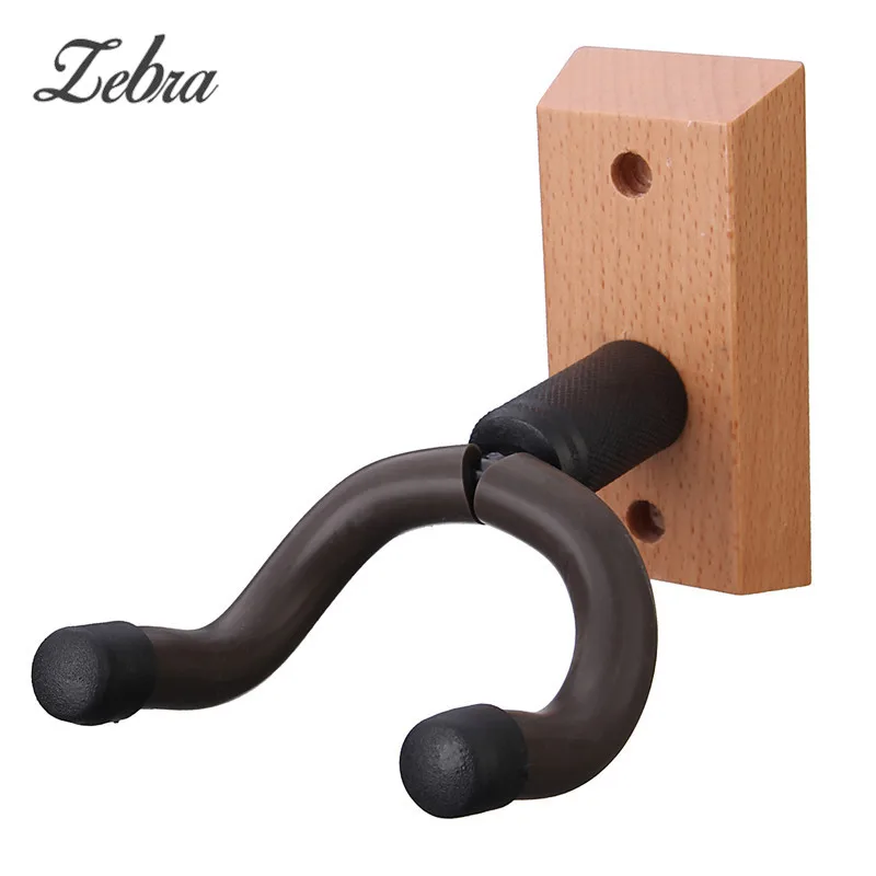 Деревянные вешалки Zebra для гитары 1 шт. настенные крючки крепления подставка