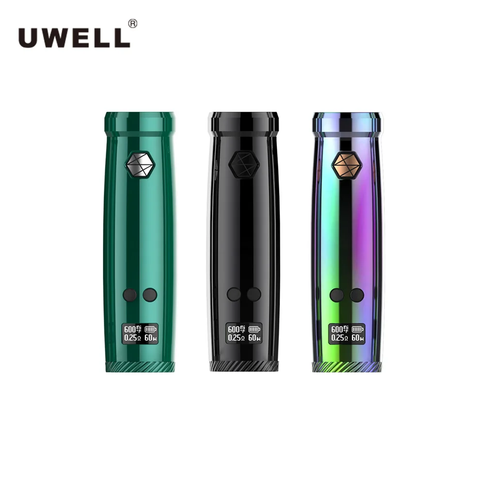 Оригинальный Uwell Nunchaku 80 Вт TC Vape мод анти перегрев подходит для атомайзер VS ego aio