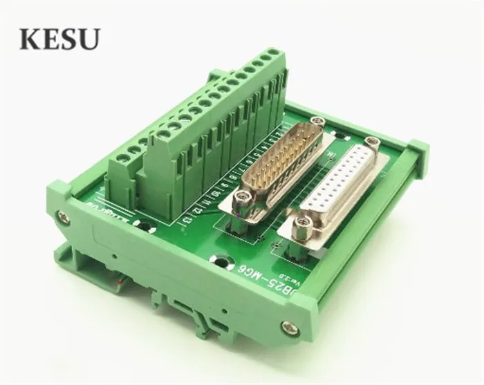 25 контактный DB25 стандартный женский Штекерный терминал сигнала PCB блок