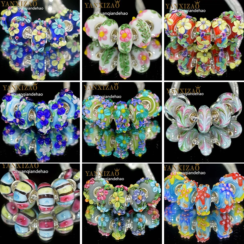 YANXIZAO 2019 Новые DIY бусины для изготовления ювелирных изделий Браслет Fit Pandora