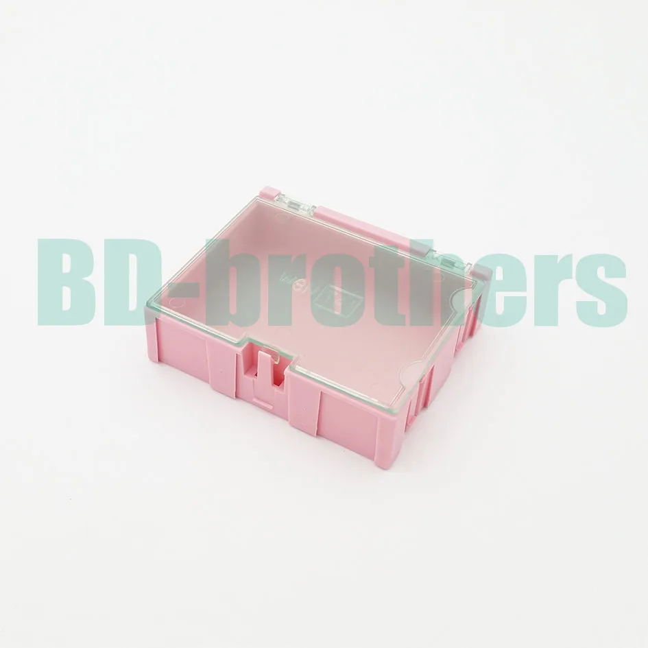 Оригинальный 3 # розовый компонент коробка для хранения IC квадратные компоненты