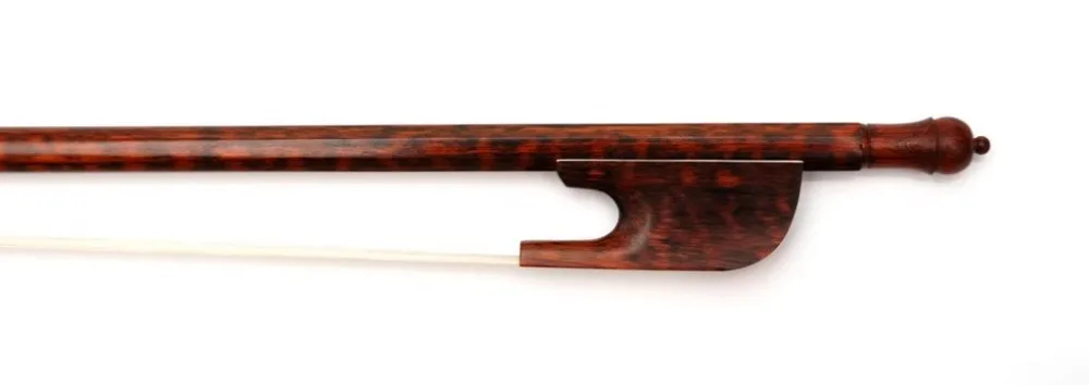 Бесплатная доставка 4/4 Размер Скрипка барокко лук змея деревянная палочка