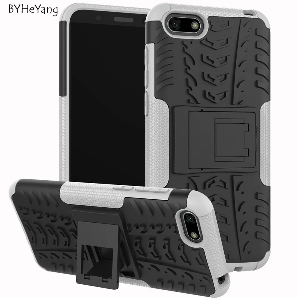 For Huawei Honor 7A 5.45" Russia Version Case Hybrid TPU Armor Silicone Rubber Hard for Y5 2018 Cover Prime | Мобильные телефоны