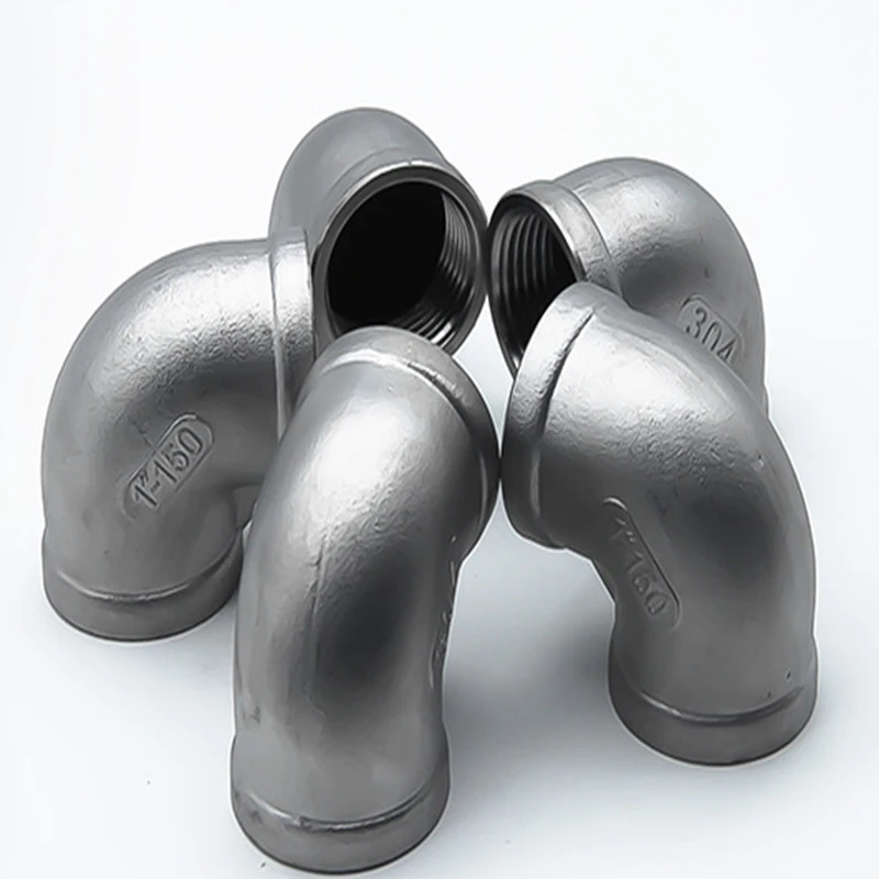 4&quot Threaded Elbow 90 Degree Stainless Steel SS304 Pipe Fitting |