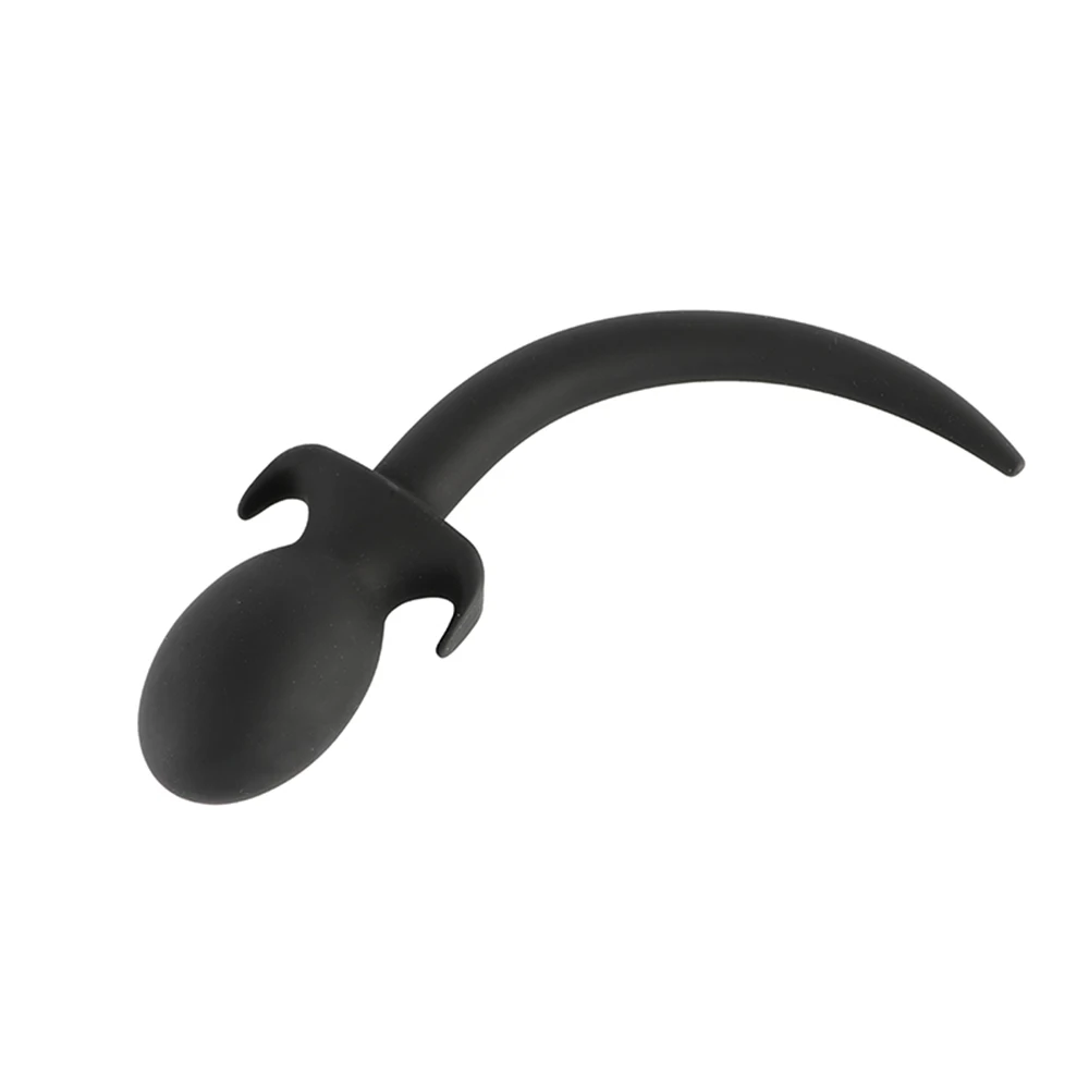 Sex Dog Tail Anal Plug Butt Plugs Soft Silicone Dilator Adult Toys for Man Prostate Massager Erotic Toy Woman | Красота и здоровье