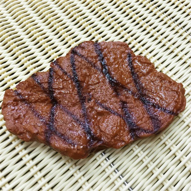 ПВХ искусственная высокая имитация поддельное мясо модели продуктов питания для детей Кухонные Игрушки украшение дома Раннее Образование Когнитивные игрушки