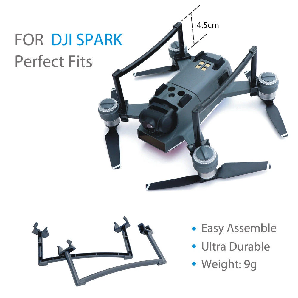 БЫСТРОРАЗЪЕМНАЯ посадочная Шестерня для DJI Spark Drone увеличивающая высоту