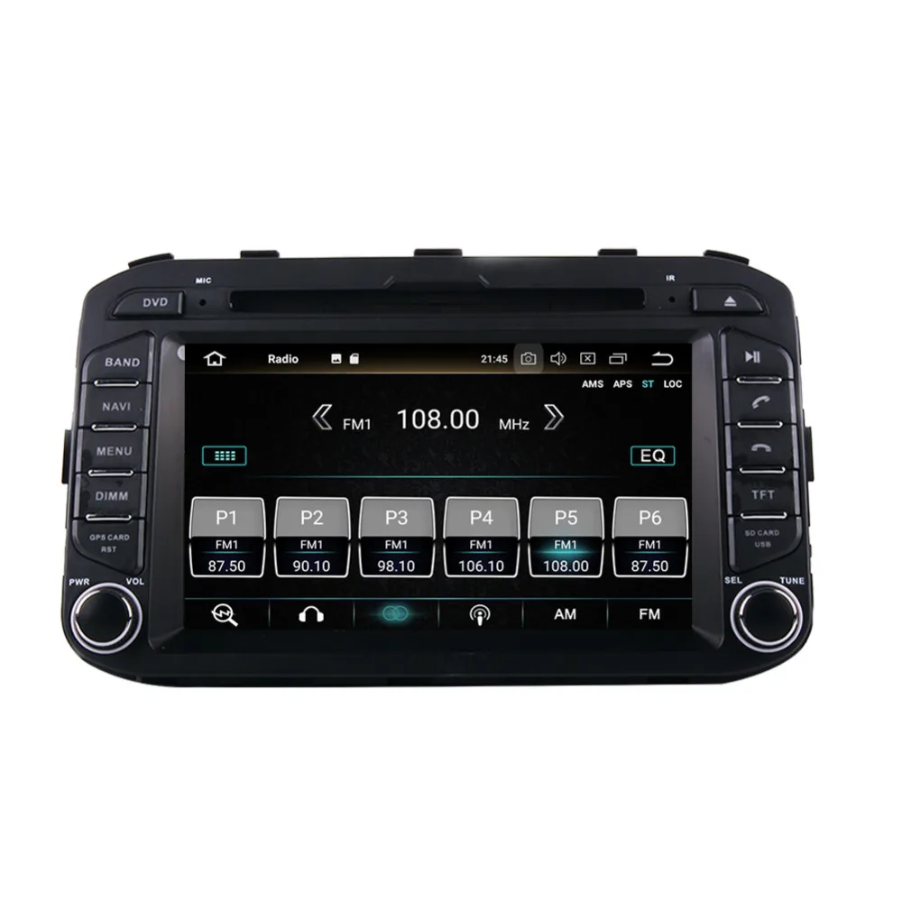Автомагнитола 2 Din Android 8 0 Восьмиядерный DVD-плеер для Kia Picanto Morning 2011 радио стерео