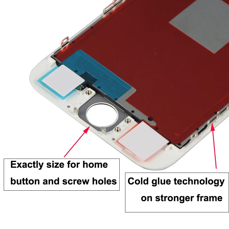 AAA Качество НЕТ Dead Pixel для iphone 6 6s plus плюс сборка ЖК-диспоея с дискретизатором