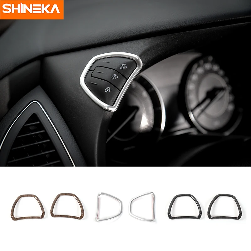 Щиток Для приборной панели автомобиля SHINEKA левый и правый переключатель накладка