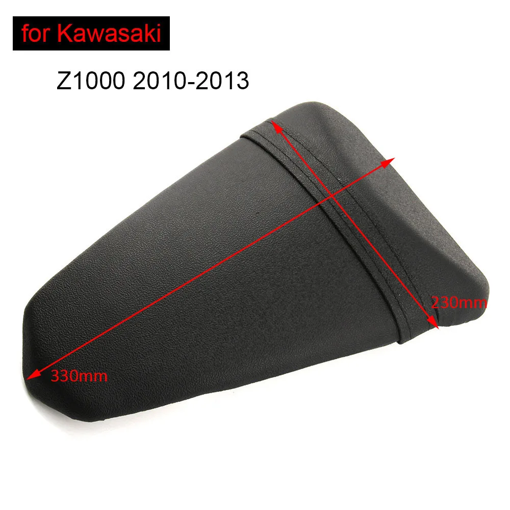 Для Kawasaki Z1000 2010 2011 2012 2013 чехол для заднего сиденья Подушка Кожаная подушка
